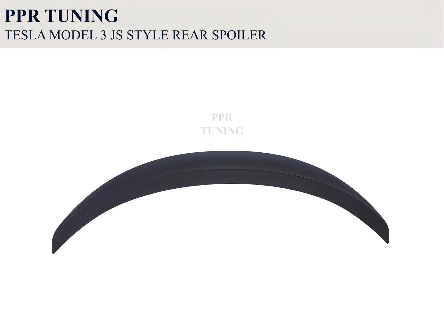 TESLA MODEL 3 JS STYLE SPOILER