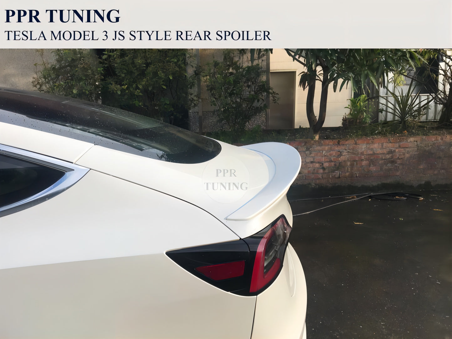TESLA MODEL 3 JS STYLE SPOILER