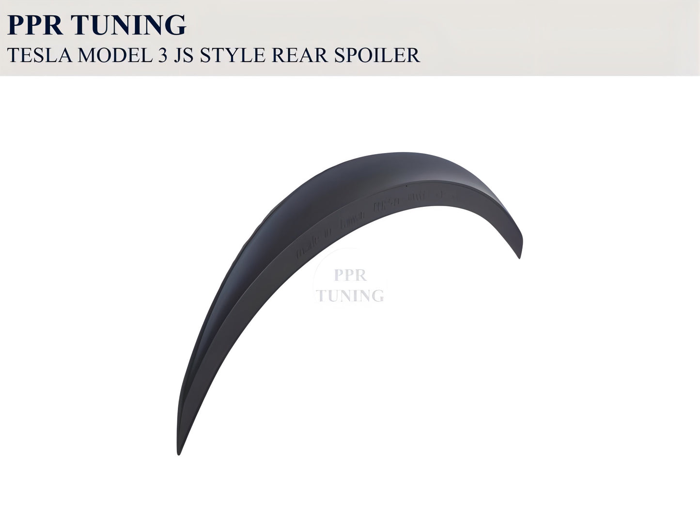 TESLA MODEL 3 JS STYLE SPOILER