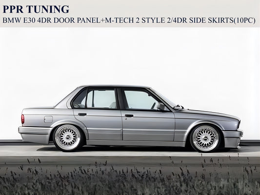 BMW E30 4DR DOOR PANEL+M-TECH 2 STYLE 2/4DR SIDE SKIRTS(10PC)