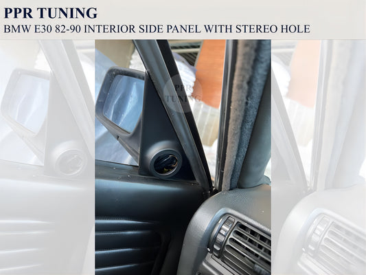 BMW E30 82-90 INTERIOR SIDE PANEL WITH STEREO HOLE