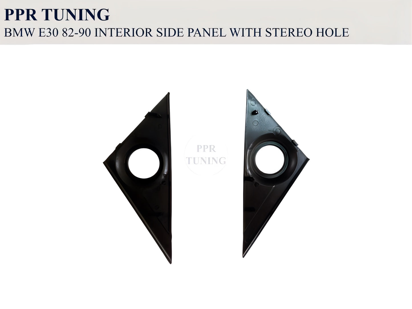 BMW E30 82-90 INTERIOR SIDE PANEL WITH STEREO HOLE