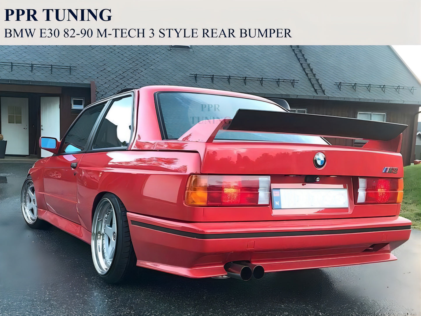 BMW E30 82-90 M-TECH 3 STYLE REAR BUMPER