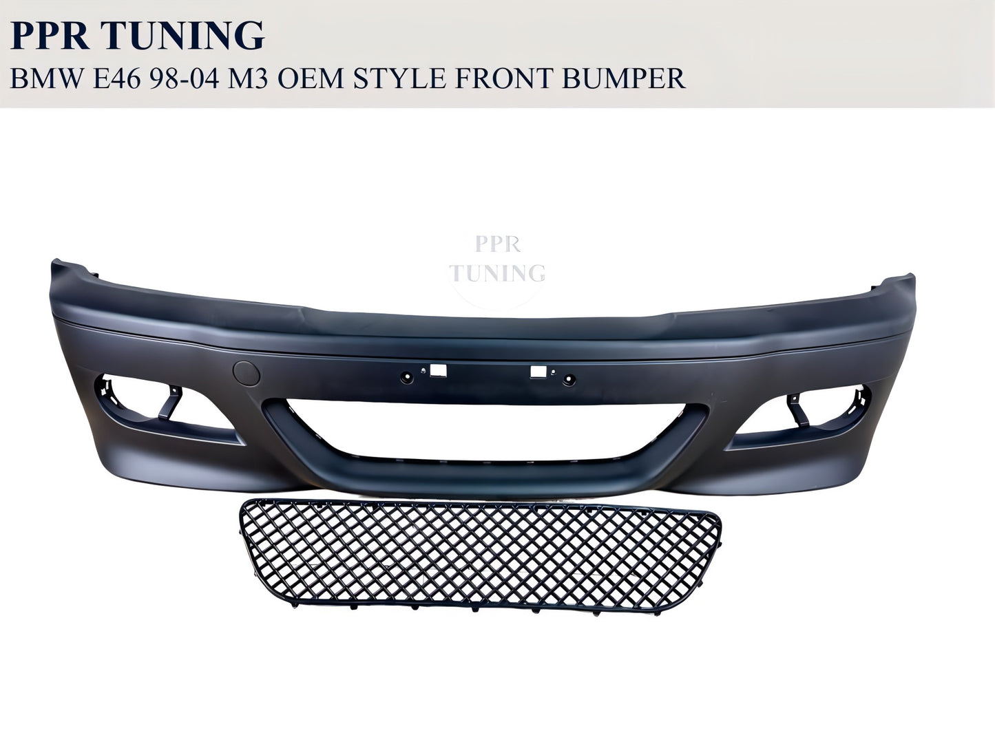 BMW E46 98-04 M3 OEM STYLE FRONT BUMPER