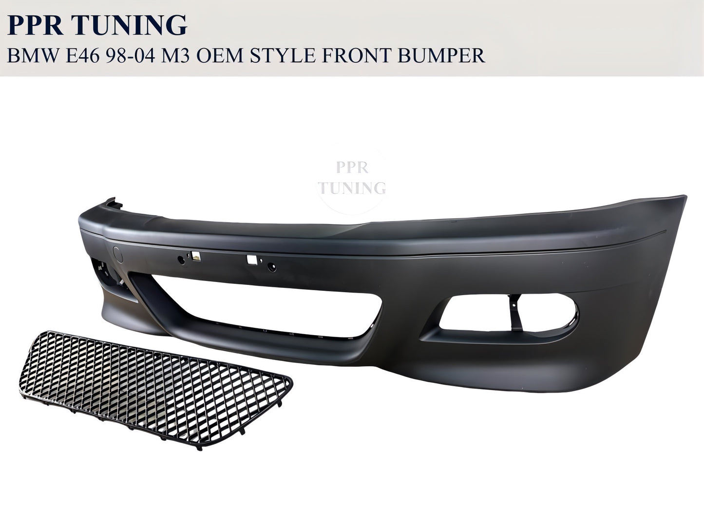 BMW E46 98-04 M3 OEM STYLE FRONT BUMPER