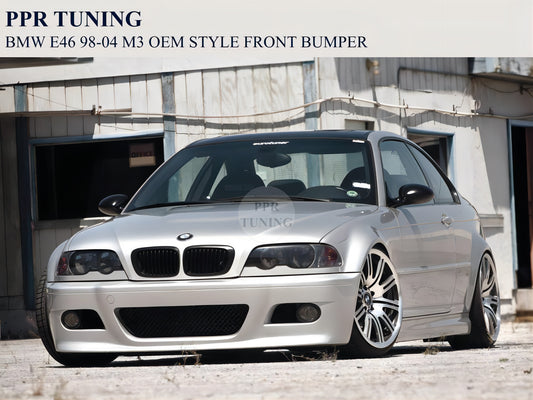 BMW E46 98-04 M3 OEM STYLE FRONT BUMPER