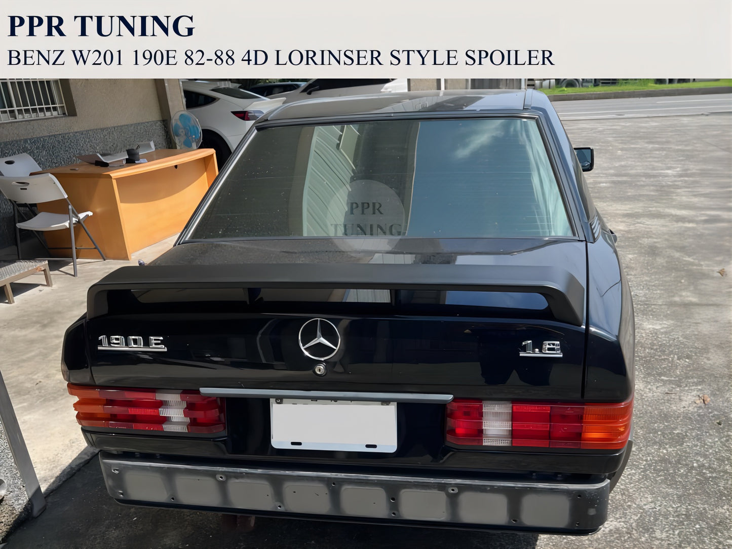 BENZ W124 85-94 AMG 款尾翼