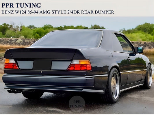 BENZ W124 85-94 AMG STYLE 2/4DR REAR BUMPER